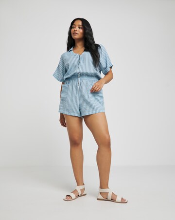 Cheese Cloth Beach Playsuit