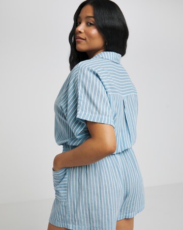 Cheese Cloth Beach Playsuit