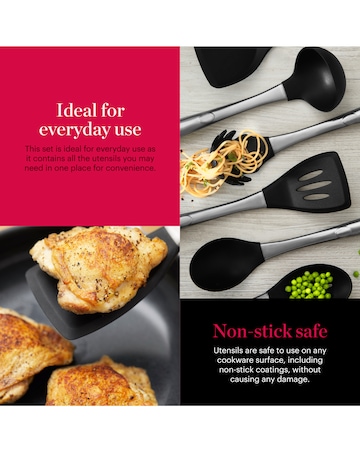 Tower Good Food 6 Piece Utensil Set