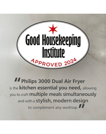 Philips NA351/00 3000 Series 9L Dual Basket Air Fryer
