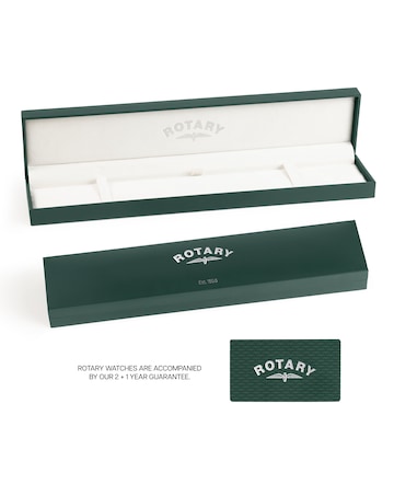 Rotary Men's Automatic Black Strap Watch