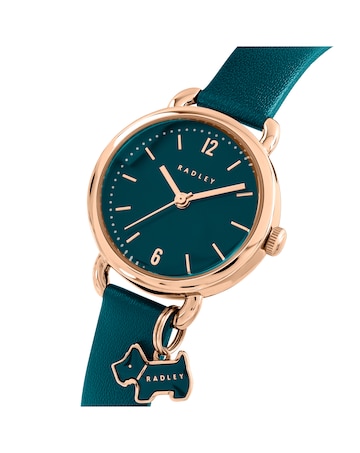 Radley Charm Teal Leather Watch