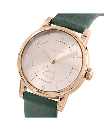 Radley Rose Gold Plated Leather Watch