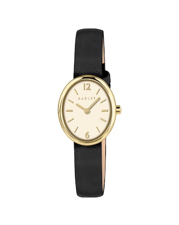 Radley Black Leather Strap Watch