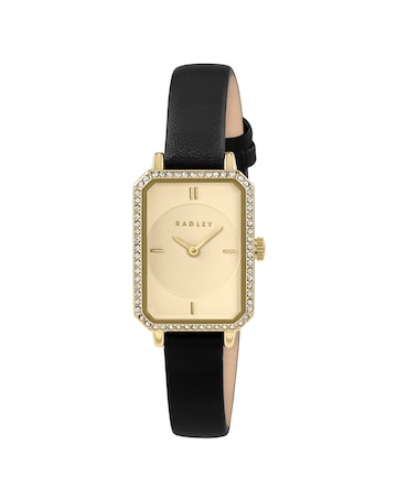 Radley Black Leather Strap Watch