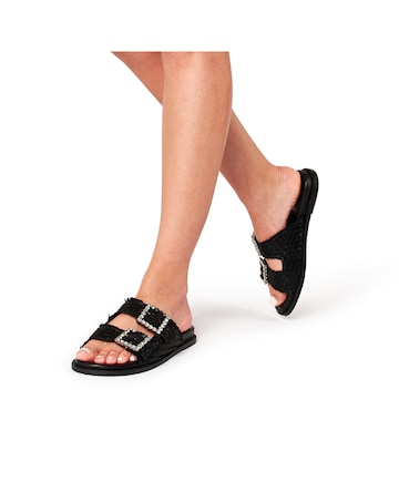 Paradox London Verity Hand Woven Sliders