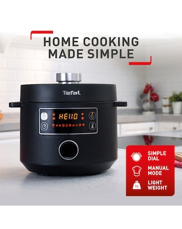 Tefal Turbo Cuisine 4.8L 10in1 Multi Cooker, Electric Pressure Cooker