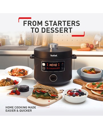 Tefal Turbo Cuisine 4.8L 10in1 Multi Cooker, Electric Pressure Cooker
