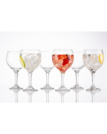 Ravenhead Entertain Set of 6 Gin Glasses