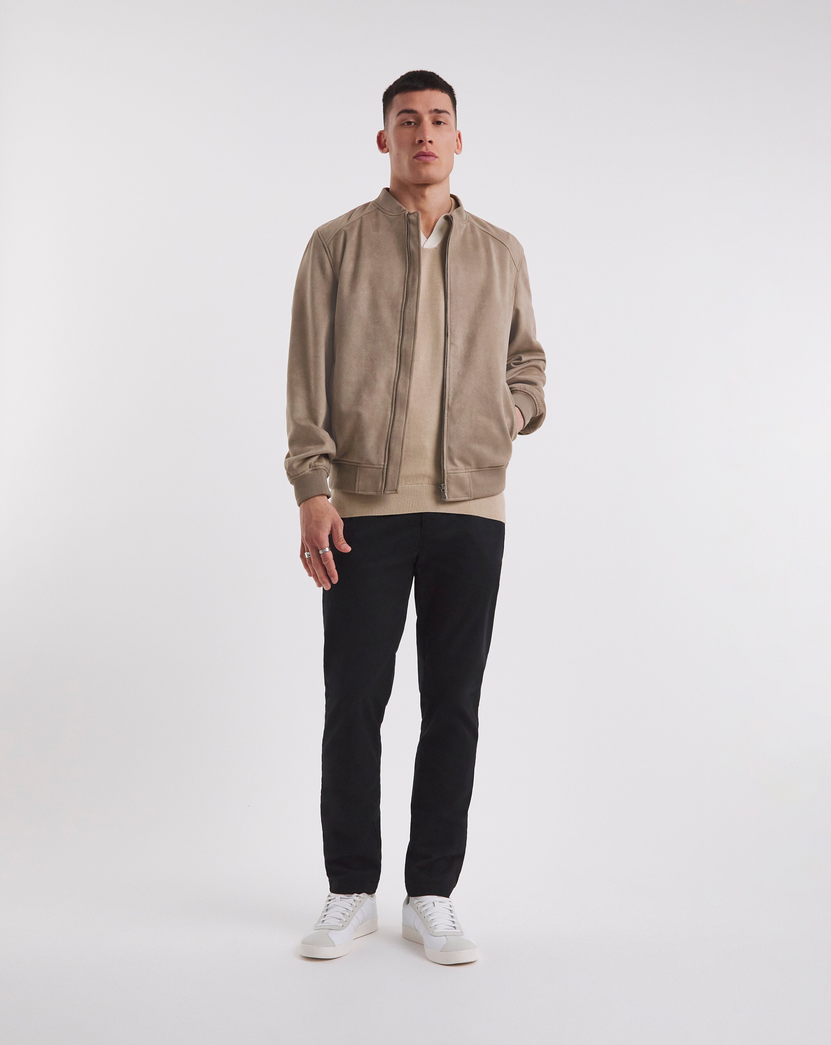 ★RAIVE★ Overfit Suede Jacket in Beige VL5SM02391 MUSINSA | RAIVE Overfit Suede Jacket in Brown VL5SM023-93