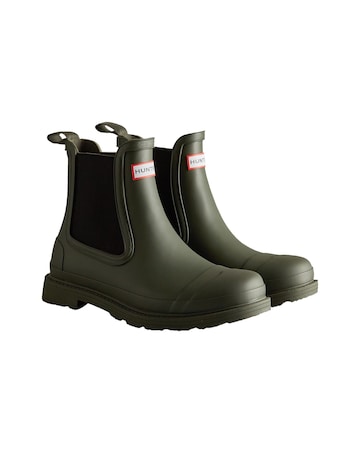 Hunter Commando Chelsea Boots