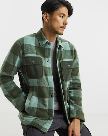 Snowdonia Fleece Borg Lined Check Shirt