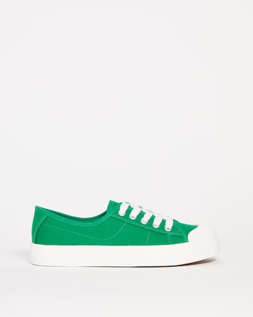 Canvas Lace Shoe - Extra Wide Fit (EEE)