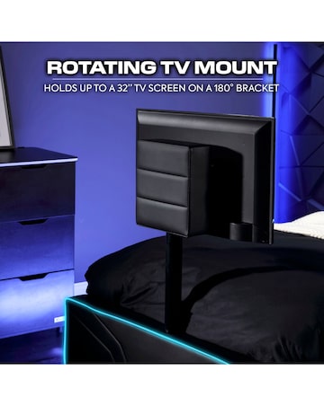 X Rocker Oracle TV Bed