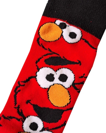 Cookie & Elmo 2pk Slipper Socks
