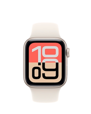 Apple Watch SE 3 GPS + Cellular 44mm - Starlight Sport Band - S/M