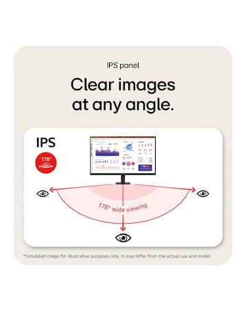 LG 32U631A-B.AEKQ 32in 100Hz Quad HD IPS LCD Monitor - Black