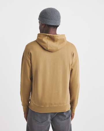Union Garment Dyed Relaxed Hoodie-Tan