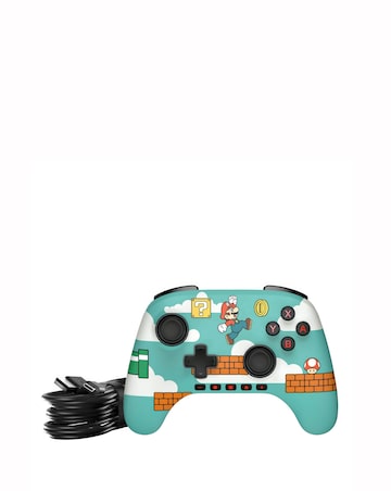 Power A Enhanced Wired Controller for Nintendo Switch - Mario Time