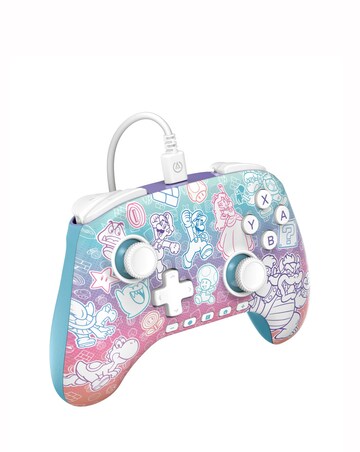Power A Enhanced Wired Controller for Nintendo Switch - Mushroom Kingdom