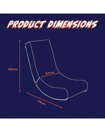 X Rocker Video Rocker Gaming Chair for Kids - Gamepad