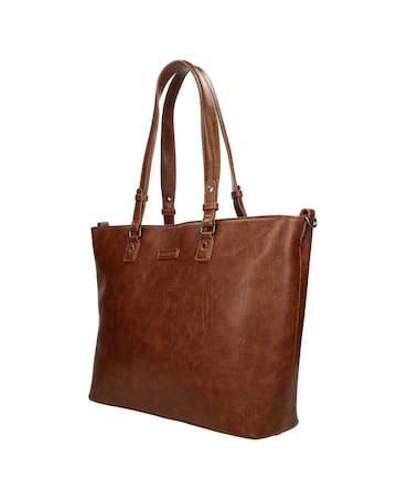 Enrico Benetti Caen Large Vegan Leather Laptop Workbag