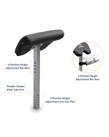 Marcy ACC-8 Bench Accessories - curl pad