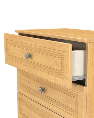 Richmond Ready Assembled 5 Drawer Chest