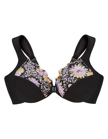Glamorise Plus Size WonderWire Front-Fastening Bra 1245
