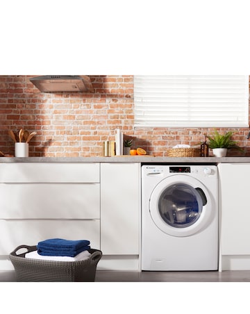 Candy CSW 485TE/1-80, 8/5kg, 1400rpm, Washer Dryer - White + installtion