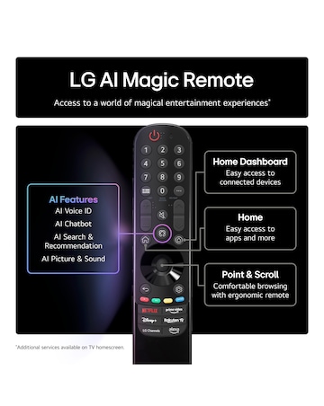 LG OLED55C56LB 55in OLED evo AI 4K Smart TV