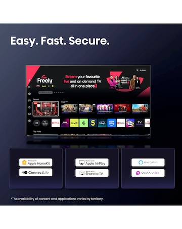 Hisense 40A4QTUK 40in Full HD LED Smart TV with Freely