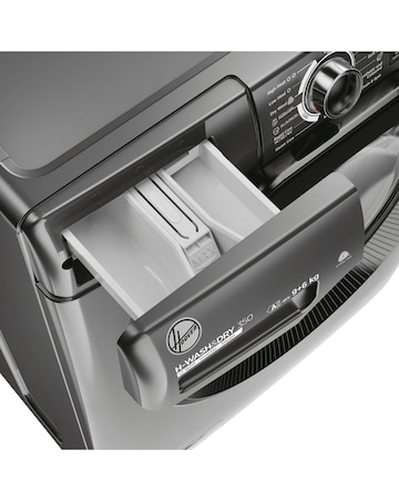 Hoover H3DPS6966TAMBR80 9/6kg, 1600rpm, WiFi Washer Dryer - Graphite