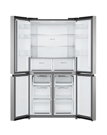 LG GMM41MSBEM Total No Frost American Fridge Freezer - Prime Silver
