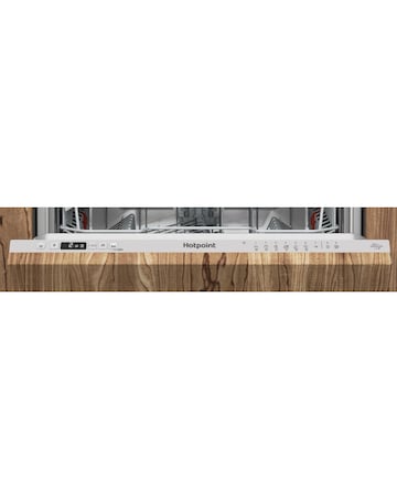 Hotpoint H2IHD526UK Fully Integrated Full Size Dishwasher 14 Place Silver