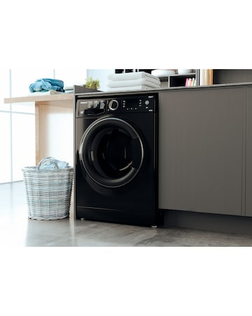 Hotpoint RD 966 JKD UK N 9/6kg 1600rpm Washer Dryer Black + Install