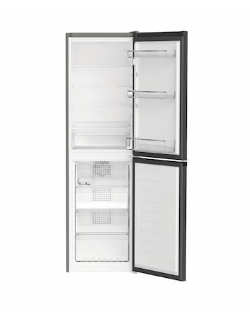 Hotpoint HPKH 1261 XBR4UK 50/50 No Frost Fridge Freezer Black + Install