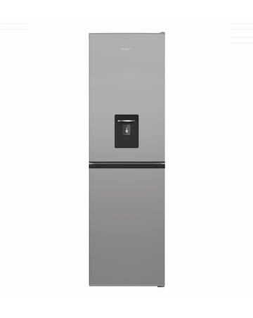 Hotpoint HPKH 1261W S4UK 50/50 Fridge Freezer Water Dispenser Silver + Install
