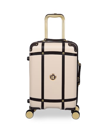 IT Luggage Superiority Cabin Suitcase - Cream