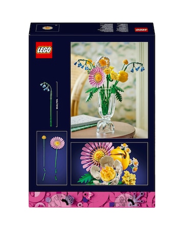 LEGO Botanicals Petite Sunny Bouquet Flower Decor Building Kit for Kids 10347