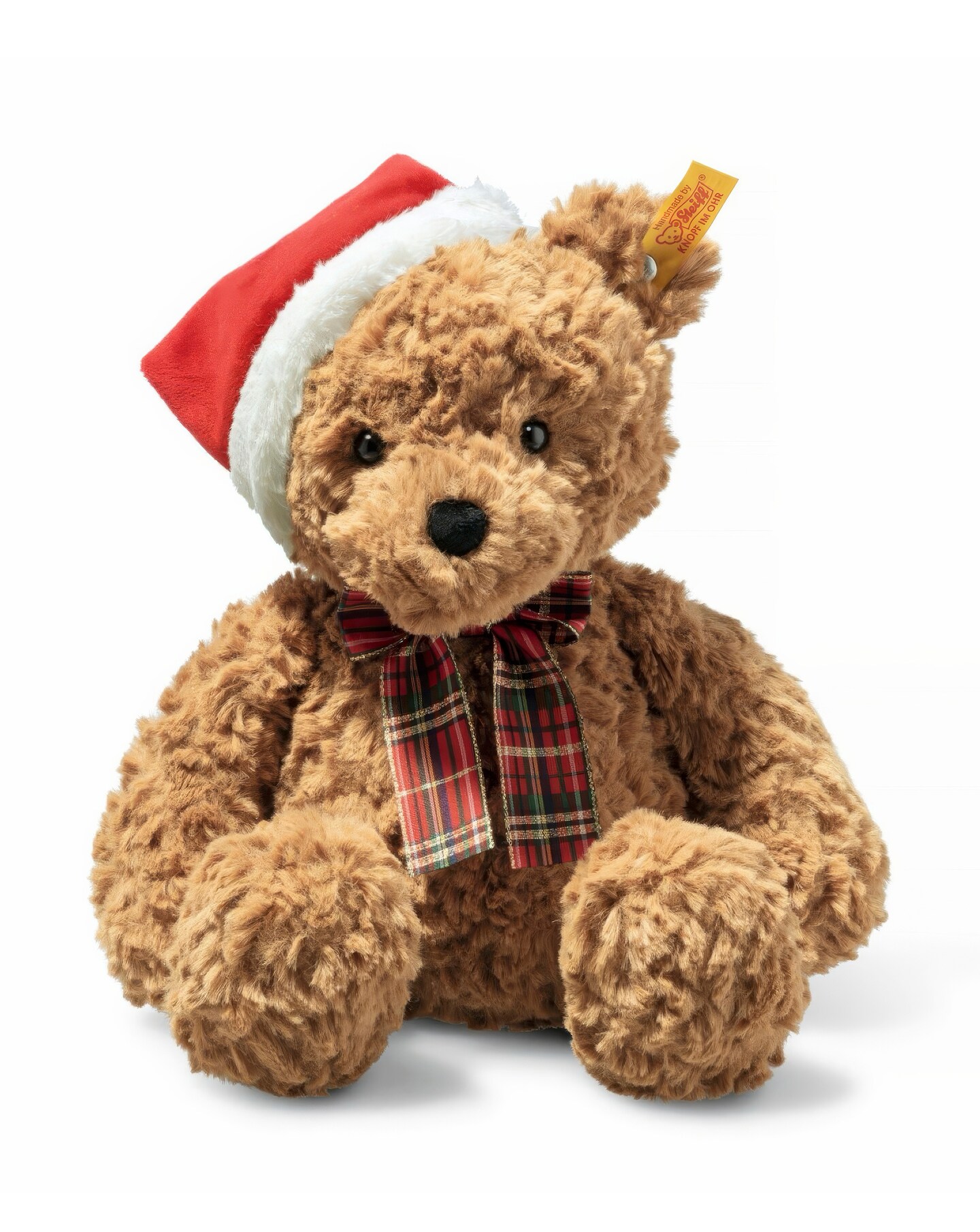 Talking christmas teddy bear discount