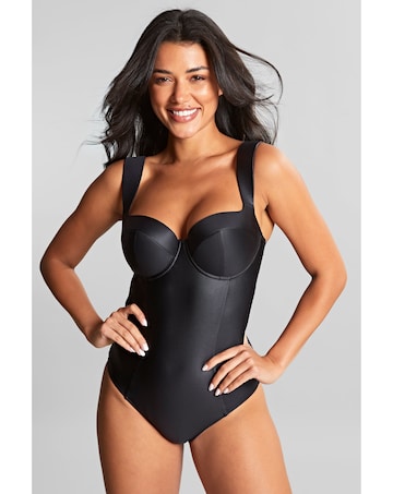 Panache Monica Obsidian Balcony Wired Swimsuit