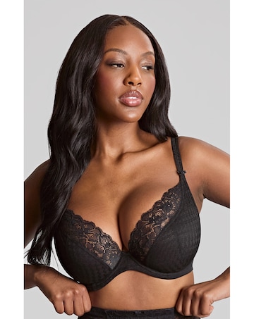 Panache Envy Plunge Wired Bra Black