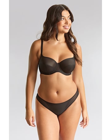 Panache Tango Essence Balcony Wired Bra Black