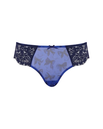 Panache Nina Brazilian Knicker Blue Bows