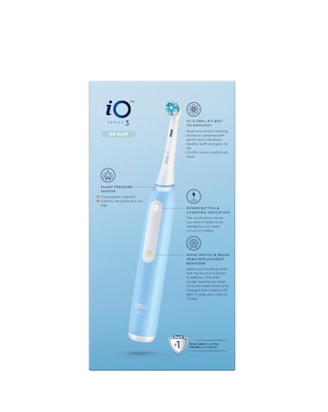 Oral-B iO3 Ice Blue Electric Toothbrush