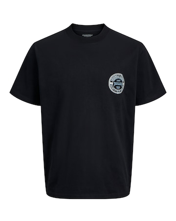 Jack & Jones York Logo T-Shirt - Black