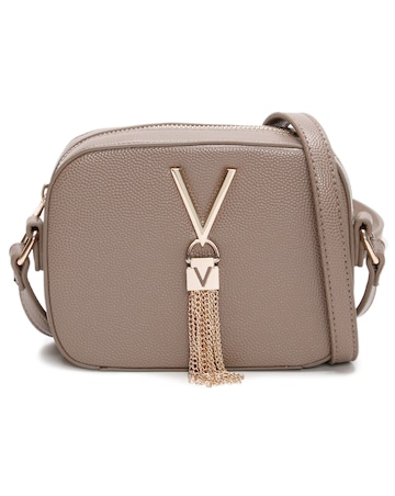 Valentino Bags Divina Pebbled Camera Bag