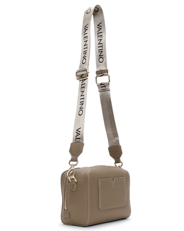 Valentino Bags Pattie Haversack Pebbled Cross Body Bag