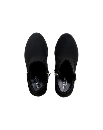 Paradox London Bexley Wide Fit Block Heel Boots